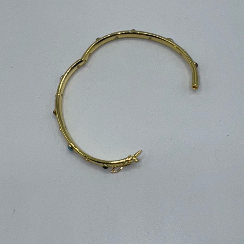 apm 18k Gemstone Bangle - Picture 6 of 9